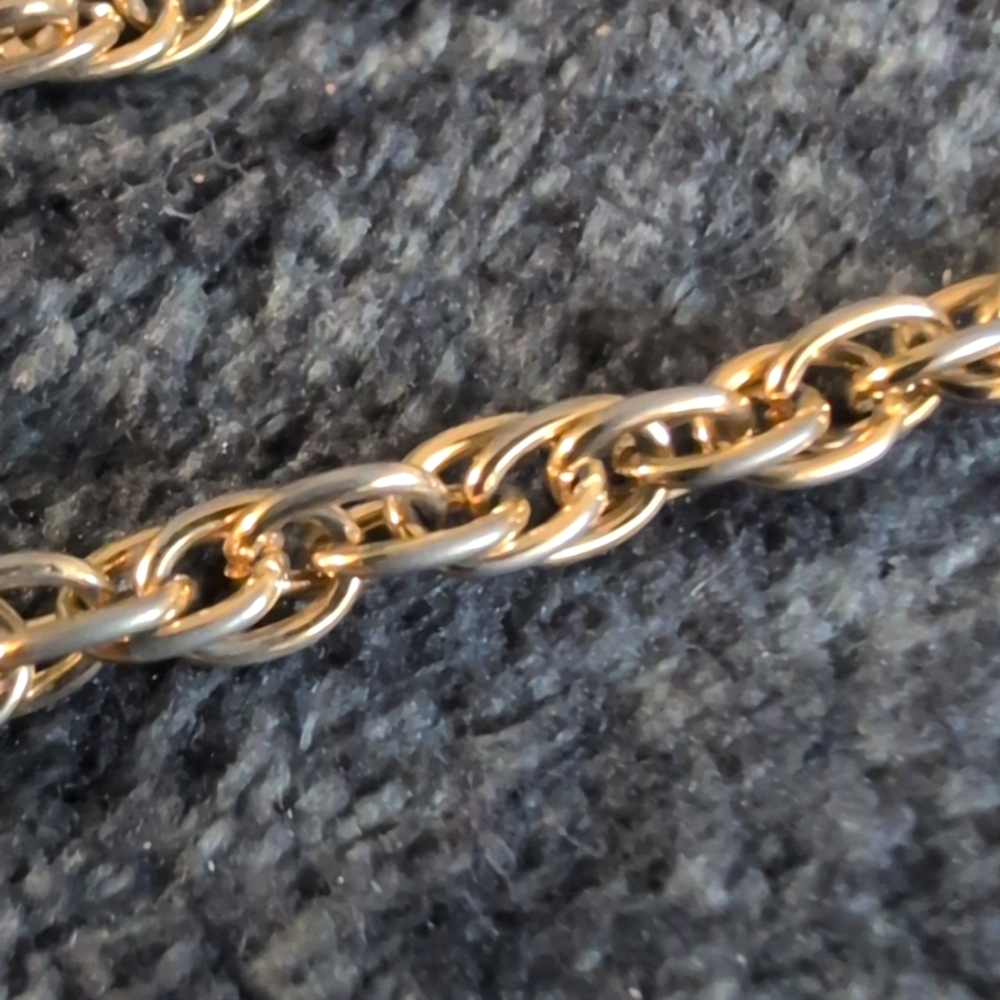VTG 80's Pisces Pendant And Chain - Picture 4 of 4